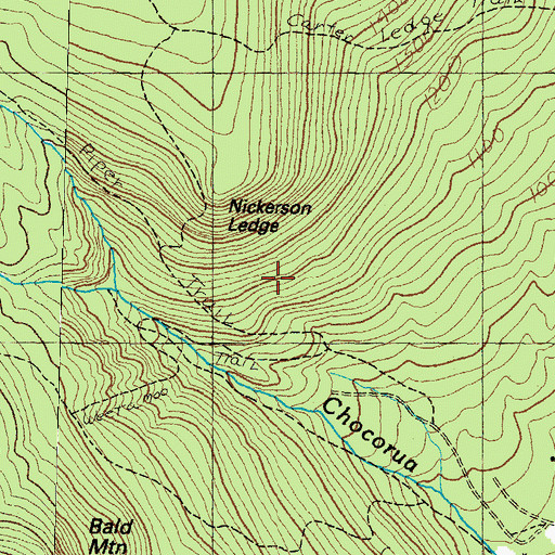 Topographic Map of Piper Trail, NH