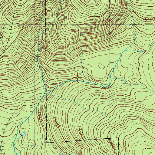Topographic Map of Shingle Pond Trail, NH