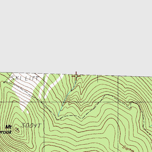 Topographic Map of Zealand Valley Trail, NH