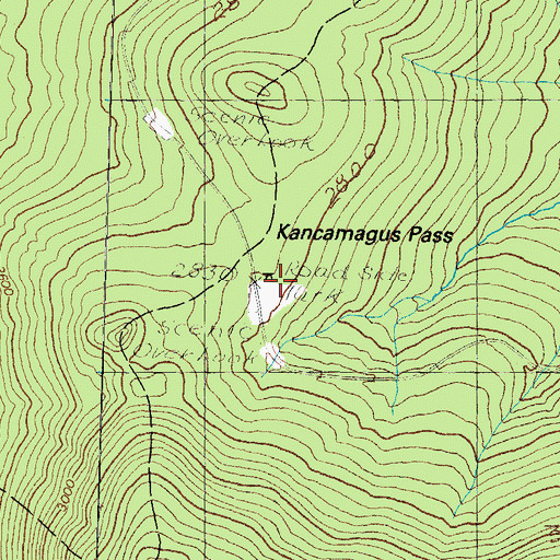 Topographic Map of C L Graham Picnic Area, NH