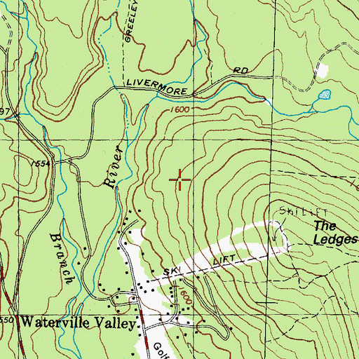 Topographic Map of Boulder Path, NH