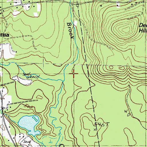 Topographic Map of Carroll County, NH