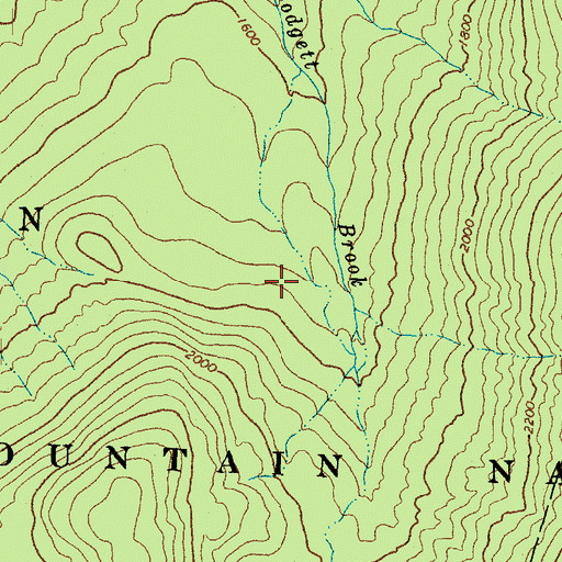 Topographic Map of Grafton County, NH