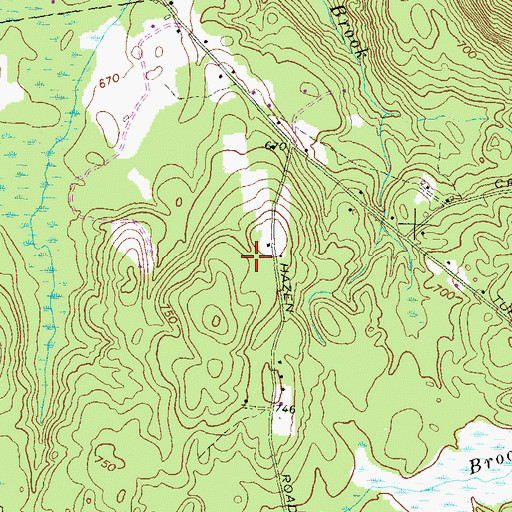 Topographic Map of Hillsborough County, NH