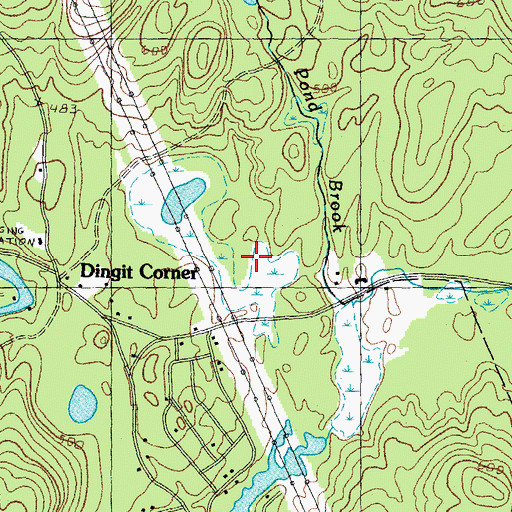 Topographic Map of Merrimack County, NH