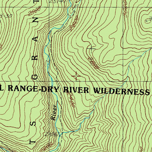 Topographic Map of Cutts Grant, NH