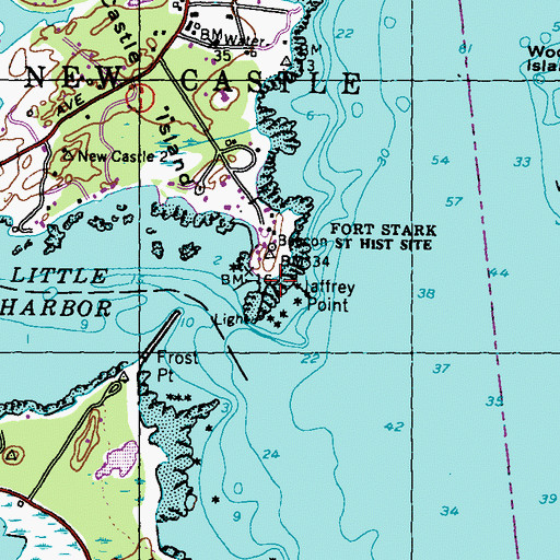 Topographic Map of Jaffrey Point, NH