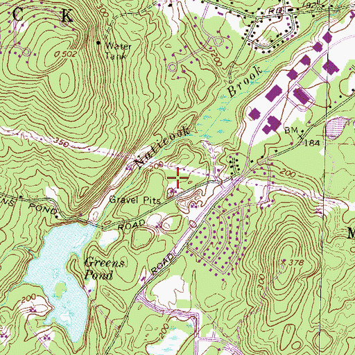 Topographic Map of Norden Systems Heliport, NH