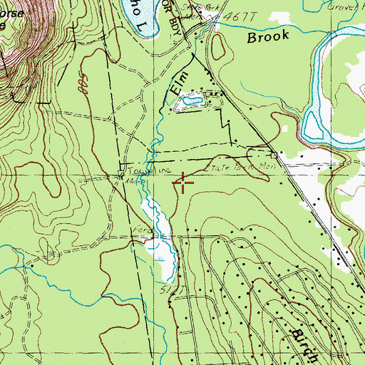 Topographic Map of Forbes Heliport, NH