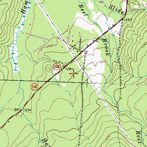 Topographic Map of Town of Easton, NH