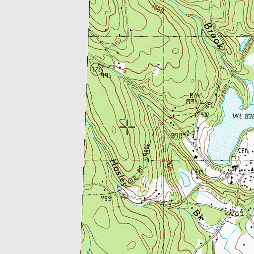 Topographic Map of Town of Hancock, NH