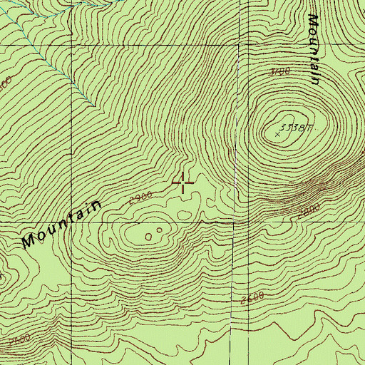 Topographic Map of Township of Odell, NH