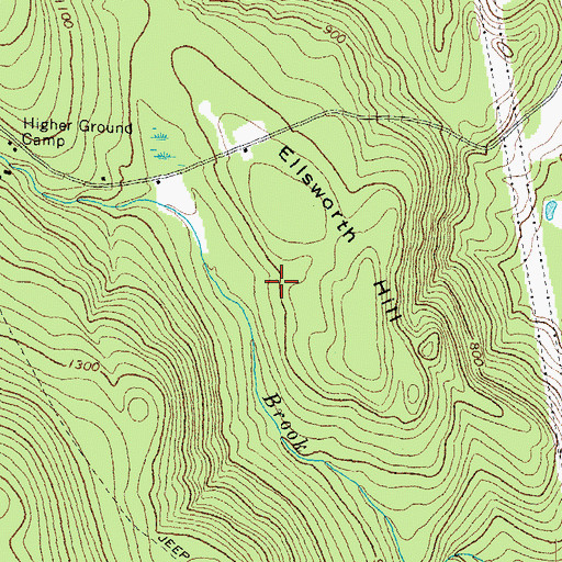 Topographic Map of Town of Wentworth, NH