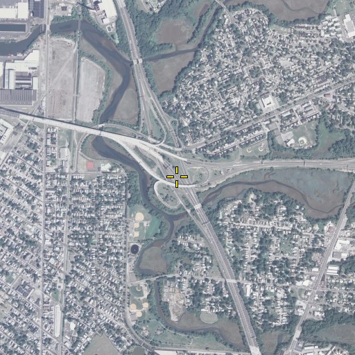 Aerial/Satellite Image of Interchange 2, NJ