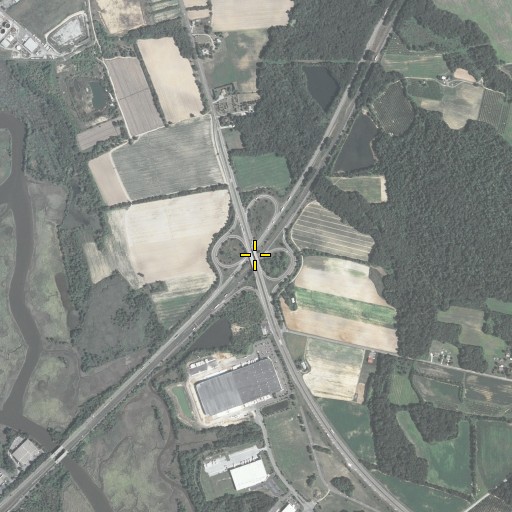 Aerial/Satellite Image of Interchange 11, NJ