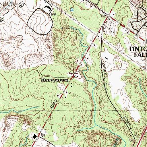 Topographic Map of African Zion Church, NJ