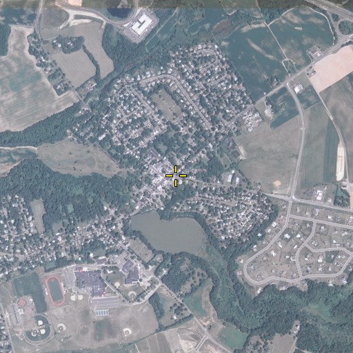 Aerial/Satellite Image of Allentown, NJ
