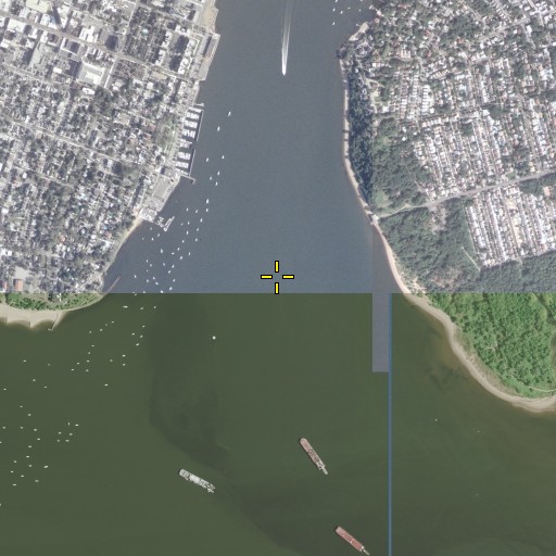 Aerial/Satellite Image of Arthur Kill, NJ