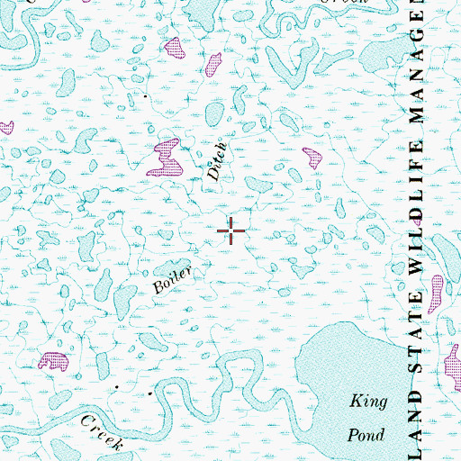 Topographic Map of Boiler Creek, NJ