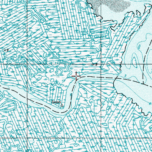 Topographic Map of Commando Creek, NJ