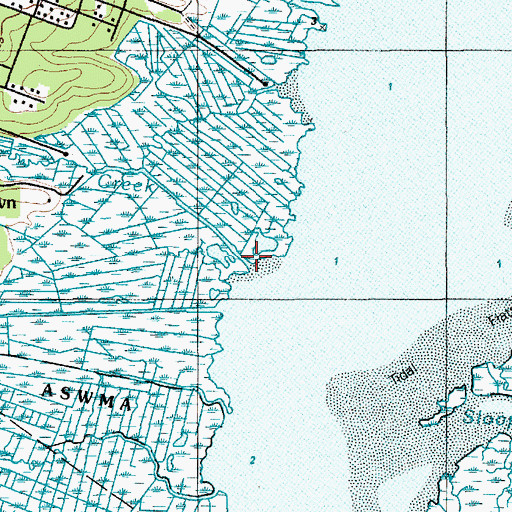 Topographic Map of Cordery Creek, NJ