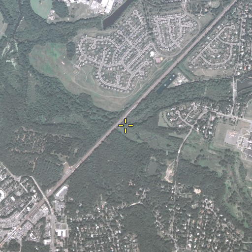 Aerial/Satellite Image of Cranbury Brook, NJ