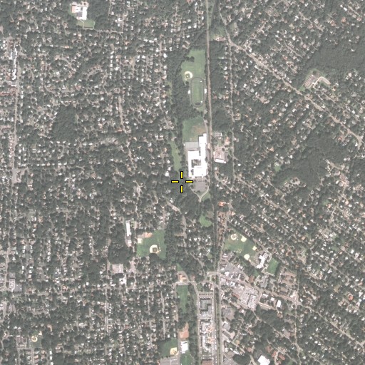Aerial/Satellite Image of Cresskill Brook, NJ