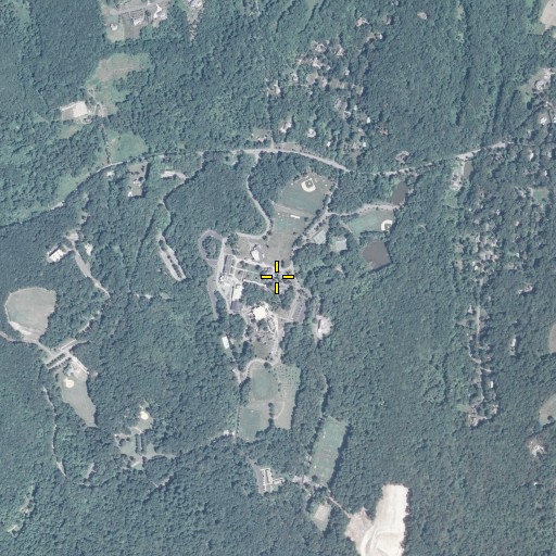 Aerial/Satellite Image of Delbarton School, NJ