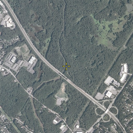Aerial/Satellite Image of Foulertons Brook, NJ