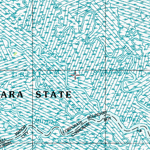Topographic Map of Griscom Swamp, NJ