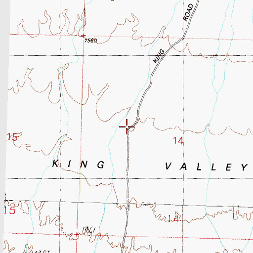 Topographic Map of North Star Well, AZ