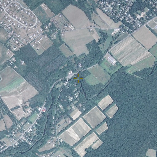 Aerial/Satellite Image of Hances Brook, NJ