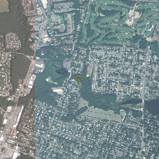 Aerial/Satellite Image of Hannabrand Brook, NJ