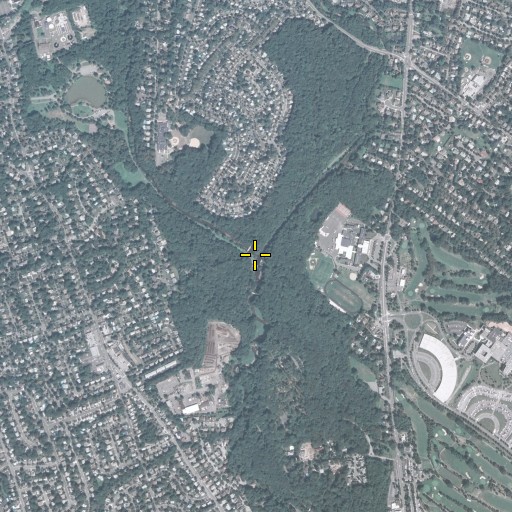Aerial/Satellite Image of Hohokus Brook, NJ