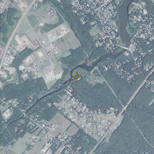 Aerial/Satellite Image of Ireland Brook, NJ