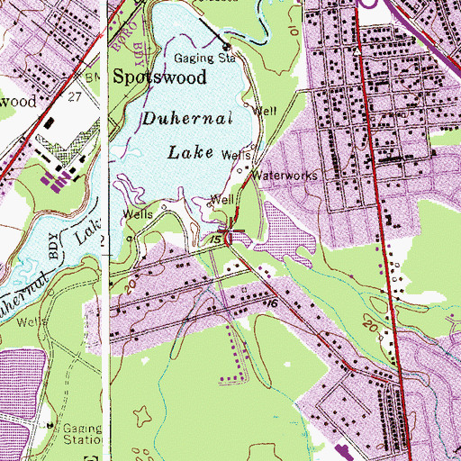 Topographic Map of Iresick Brook, NJ