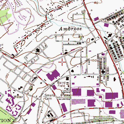 Topographic Map of Kilmer Bowl, NJ