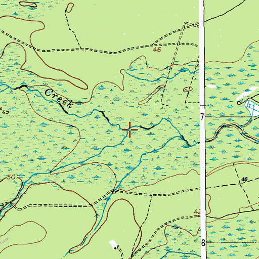 Topographic Map of Newbolds Branch, NJ