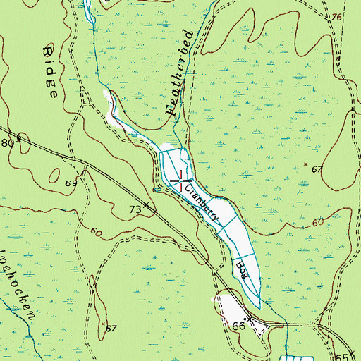 Topographic Map of Ore Spung, NJ