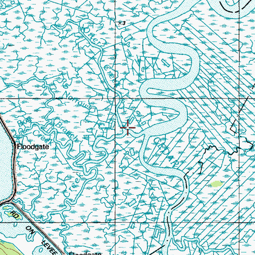 Topographic Map of Otter Creek, NJ