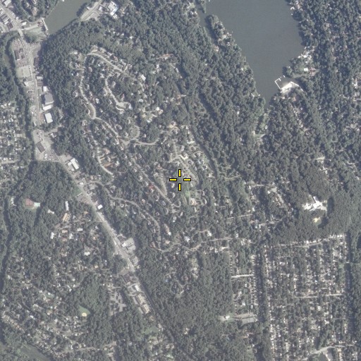 Aerial/Satellite Image of Packanack Mountain, NJ