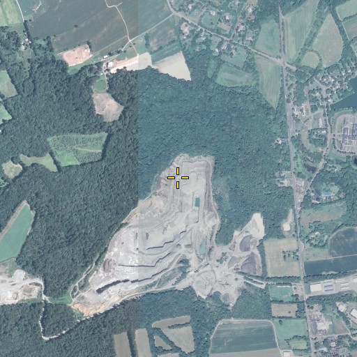 Aerial/Satellite Image of Pennington Mountain, NJ