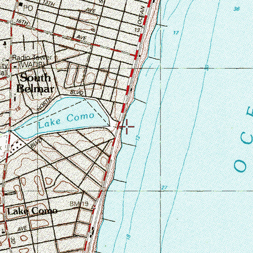 Topographic Map of Polypod Brook, NJ