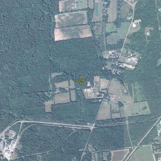 Aerial/Satellite Image of Roaring Brook, NJ