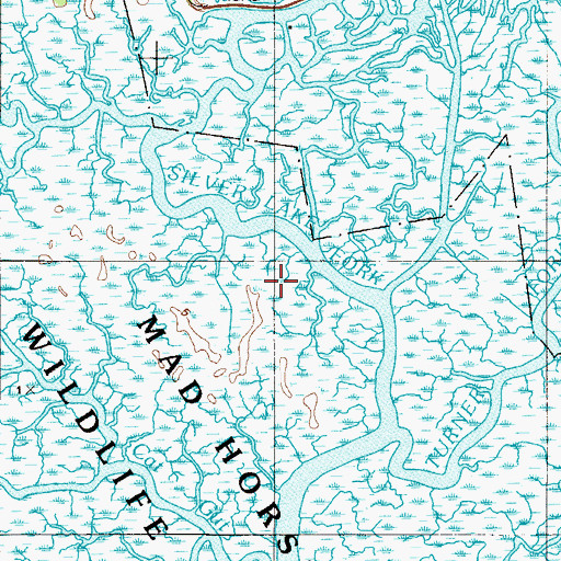 Topographic Map of Silver Lake Fork, NJ