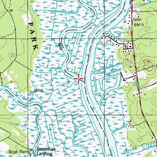 Topographic Map of South River, NJ