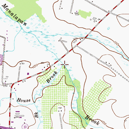 Topographic Map of Still House Brook, NJ