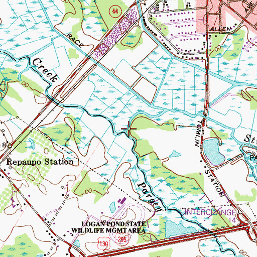 Topographic Map of Still Run, NJ