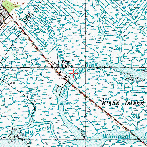 Topographic Map of Stillman Creek, NJ