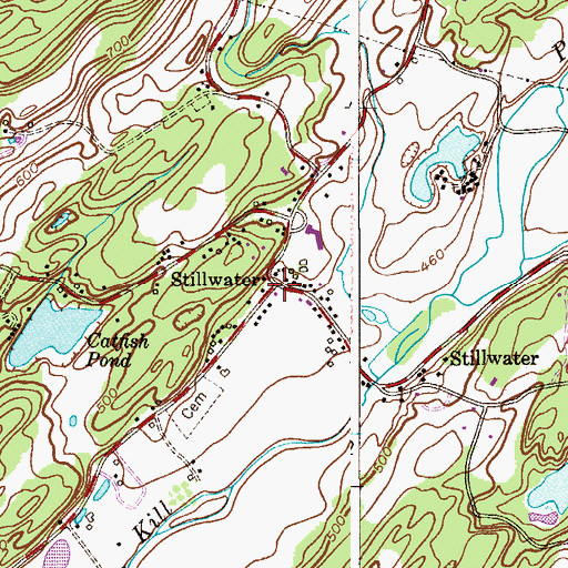 Topographic Map of Stillwater, NJ